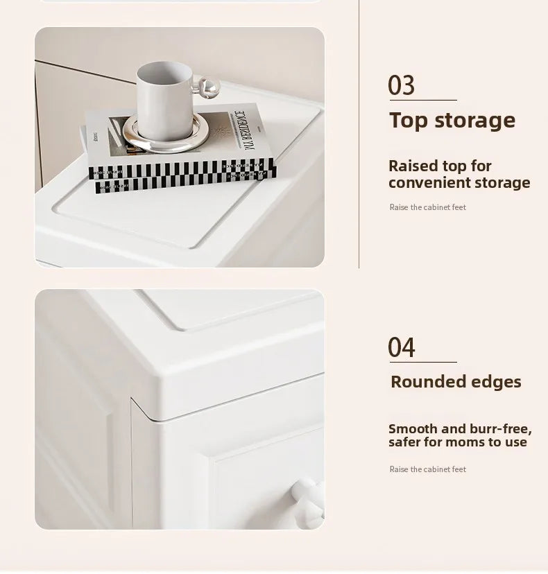 Drawer Style  Organizer Box Home Extreme Narrow Side Stand Cabinet Bathroom  Storage Box Kitchen Shelf