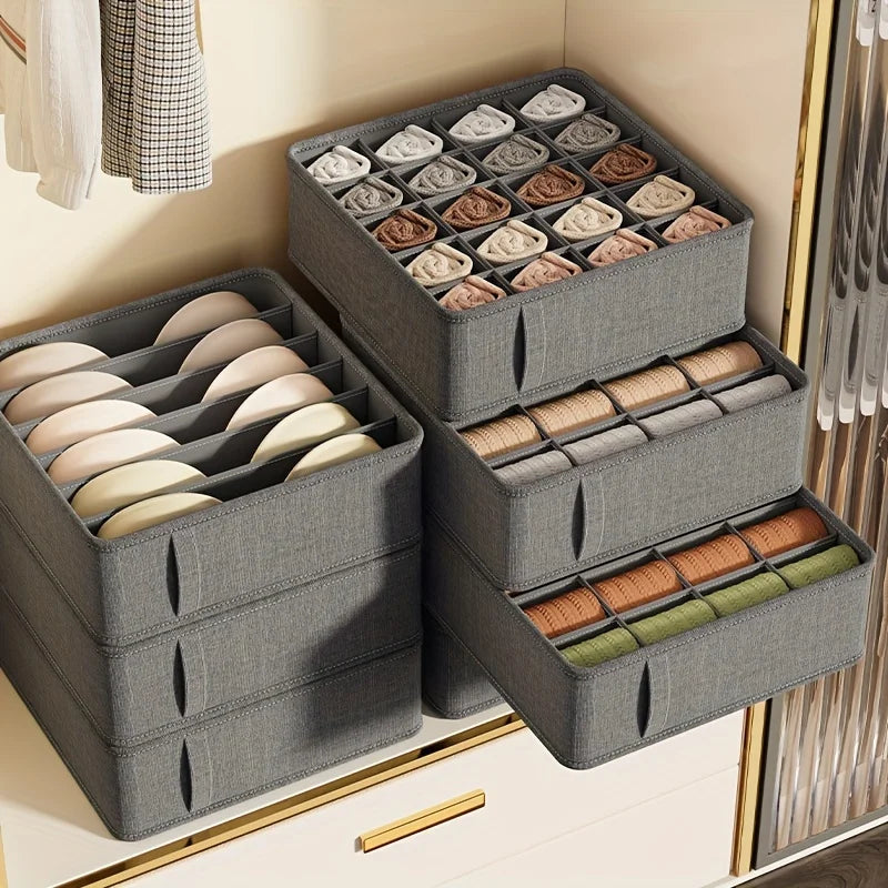 Drawer Underwear Organizer Socks Bra Pants Clothing Storage Box Bedroom Cabinet Wardrobe Clothes Home Organizer Storage Boxes