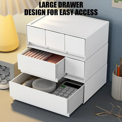 Desk Drawer Organizer Stackable Under Desk Drawer Small Drawer Organizer Under Desk Drawer Desktop Storage Organizer Buckle