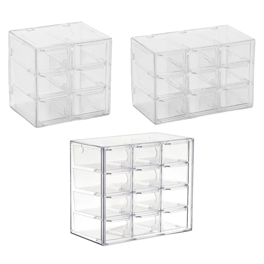 Mini Drawer Organizer for Desk Large Capacity Craft Organizer Drawers Desktop