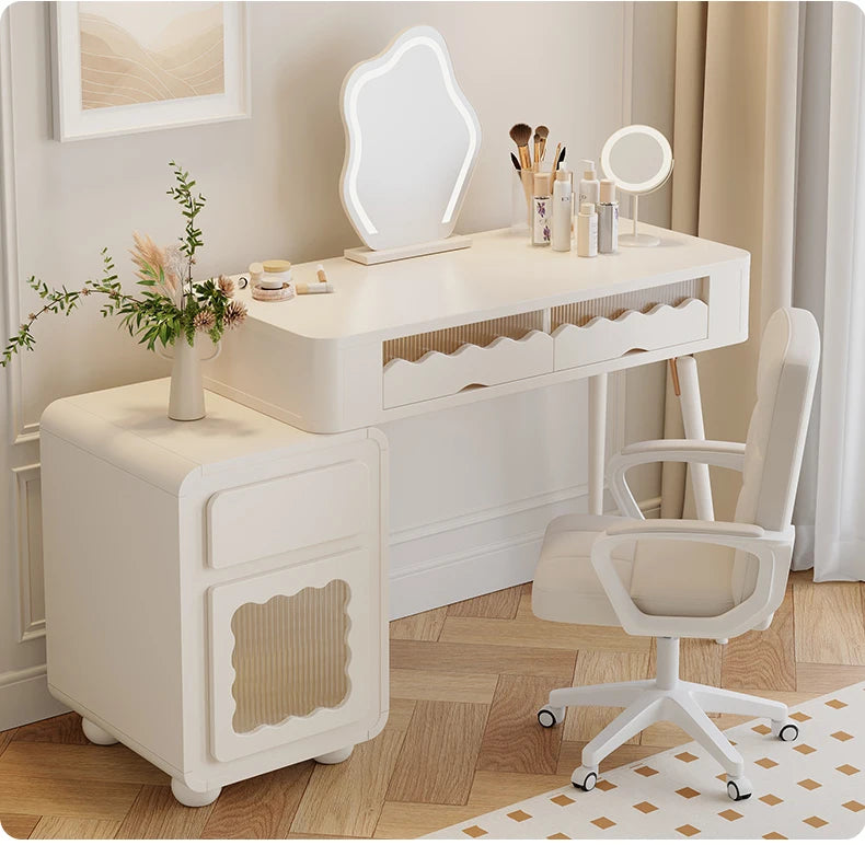 Drawer Corner Dressing Table Organizer Modern Cosmetic Dresser Mirror Stylish Home Decor Storage Essentials Makeup Organization