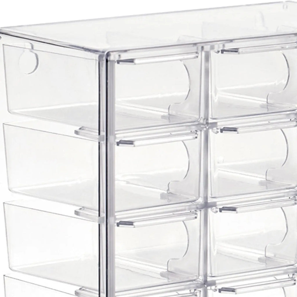 Mini Drawer Organizer for Desk Large Capacity Craft Organizer Drawers Desktop