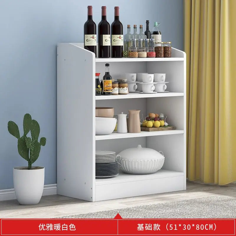 Drawer Modern Sideboard Kitchen Buffet Cabinet Dining Room Storage Furniture Organizer with ShelvesLarge  Sturdy Easy Assembly