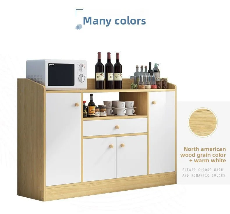 Drawer Modern Sideboard Kitchen Buffet Cabinet Dining Room Storage Furniture Organizer with ShelvesLarge  Sturdy Easy Assembly