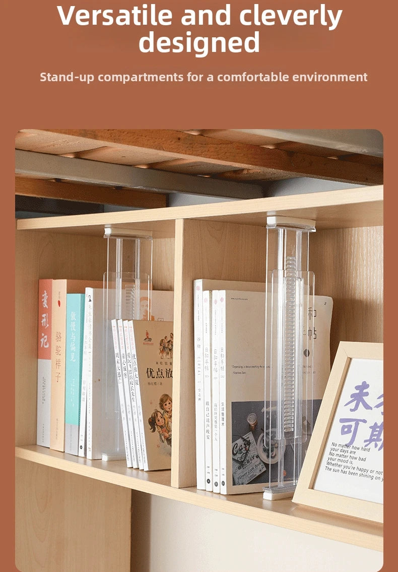 Drawer Dividers, Adjustable Drawer Organizer, Clear Expandable Dresser Organizer for Clothes Kitchen Utensils Tableware Draw