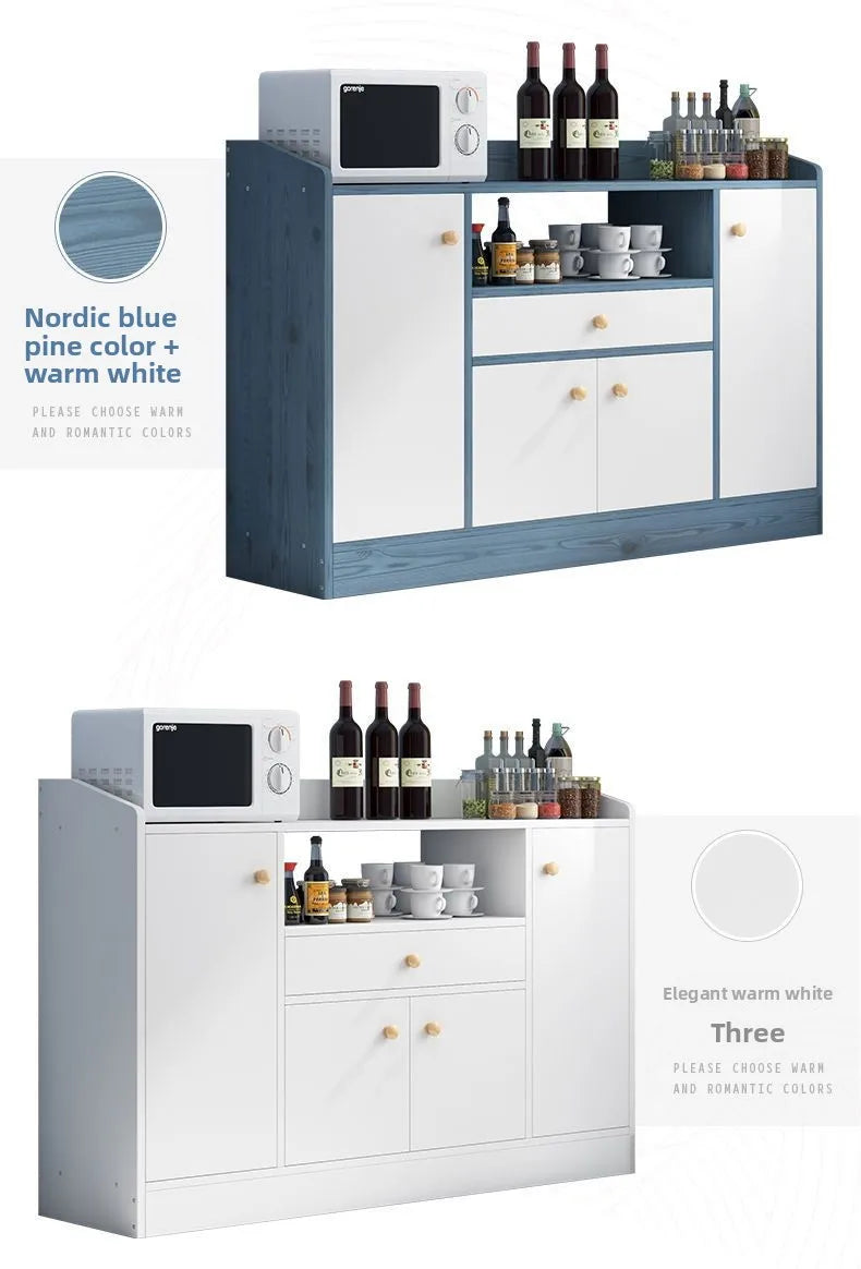 Drawer Modern Sideboard Kitchen Buffet Cabinet Dining Room Storage Furniture Organizer with ShelvesLarge  Sturdy Easy Assembly