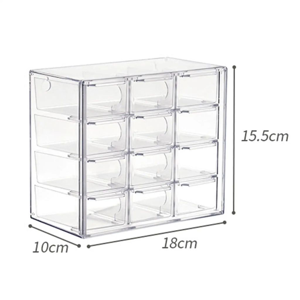 Mini Drawer Organizer for Desk Large Capacity Craft Organizer Drawers Desktop