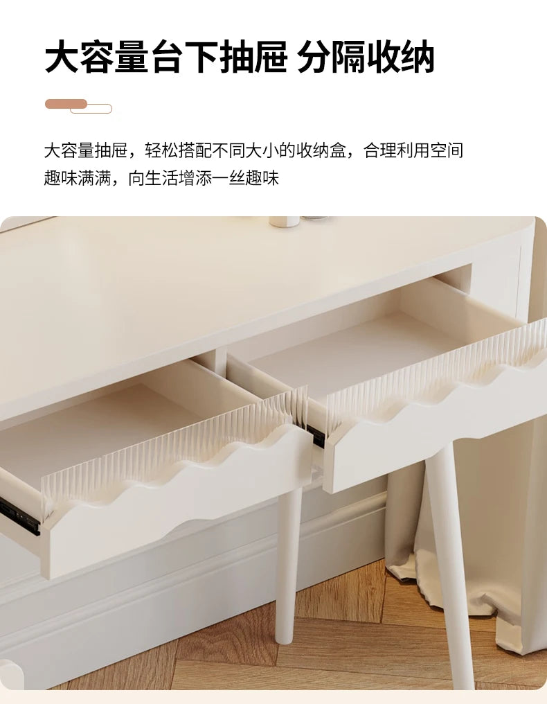 Drawer Corner Dressing Table Organizer Modern Cosmetic Dresser Mirror Stylish Home Decor Storage Essentials Makeup Organization