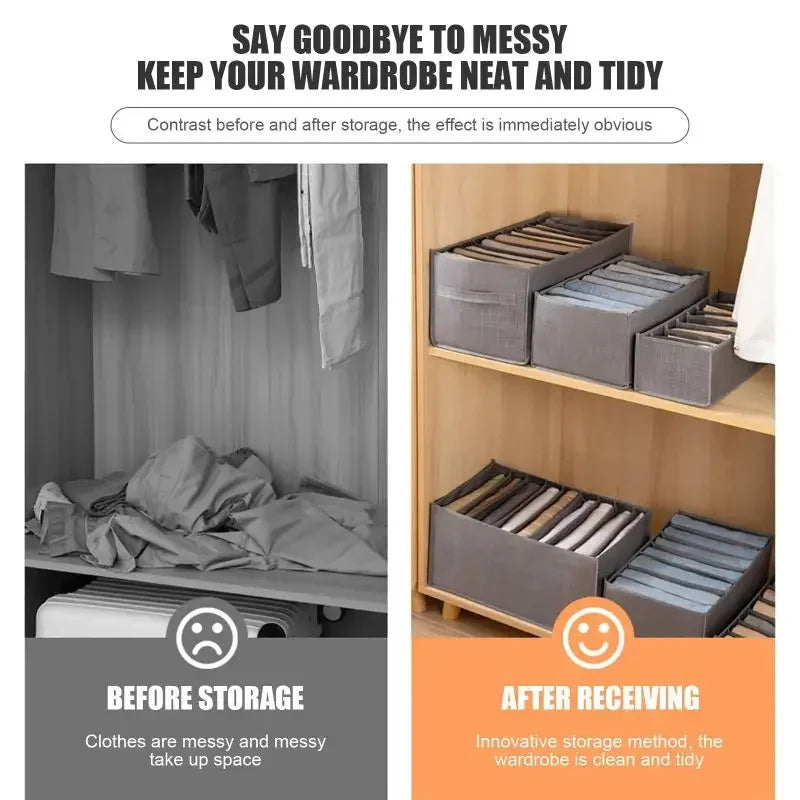 Bedroom Drawers Underwear Organizer for Drawers Clothing Organizationfor Jewelry in The Closet Jeans Socks Organizer Storage Box