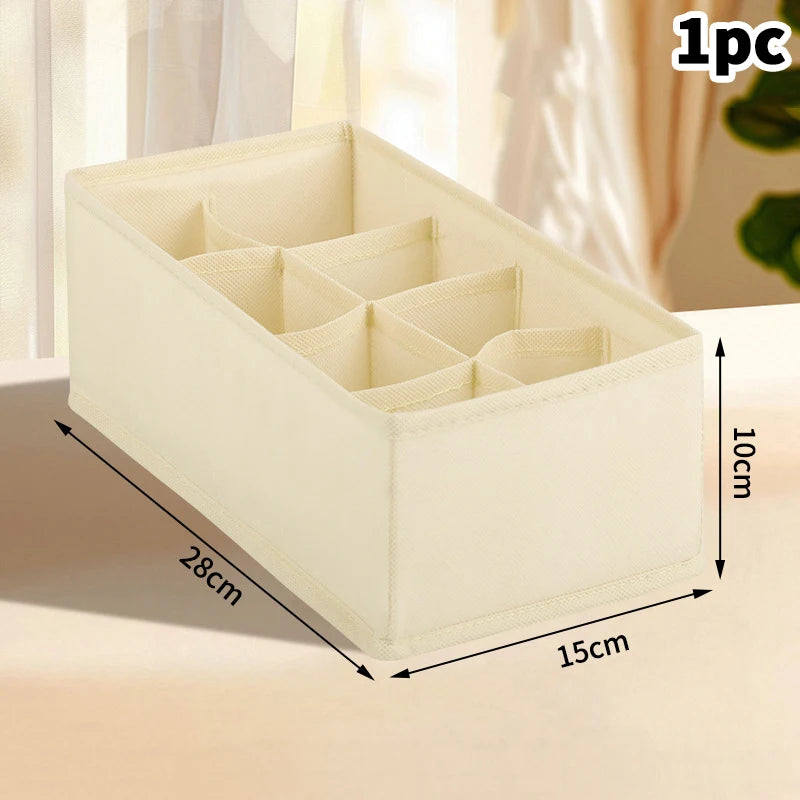 Home wardrobe drawer organizers - clothing, underwear, socks, bra organizers - essential home necessities cabinet organization