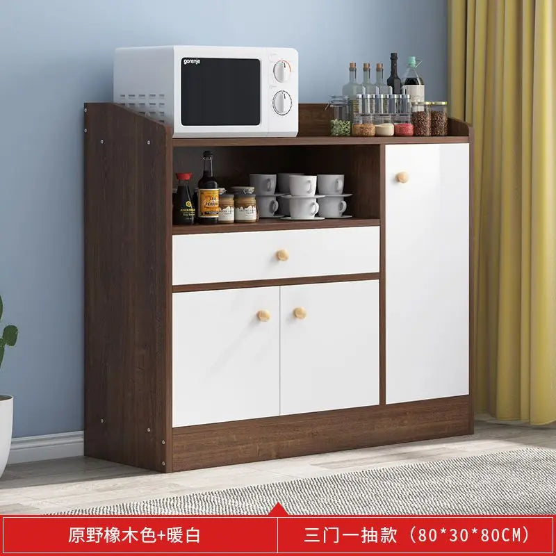 Drawer Modern Sideboard Kitchen Buffet Cabinet Dining Room Storage Furniture Organizer with ShelvesLarge  Sturdy Easy Assembly