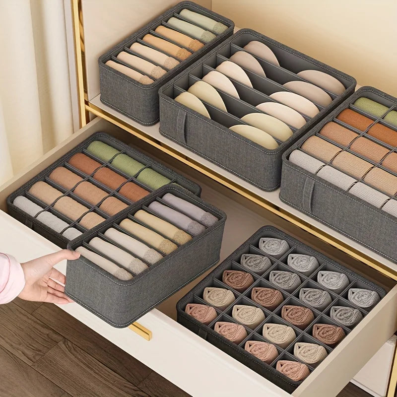 Drawer Underwear Organizer Socks Bra Pants Clothing Storage Box Bedroom Cabinet Wardrobe Clothes Home Organizer Storage Boxes