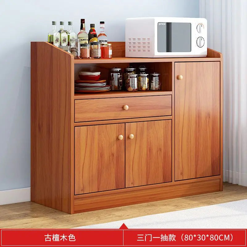 Drawer Modern Sideboard Kitchen Buffet Cabinet Dining Room Storage Furniture Organizer with ShelvesLarge  Sturdy Easy Assembly
