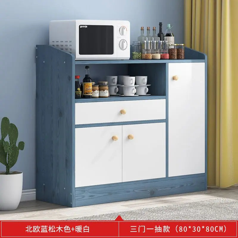 Drawer Modern Sideboard Kitchen Buffet Cabinet Dining Room Storage Furniture Organizer with ShelvesLarge  Sturdy Easy Assembly