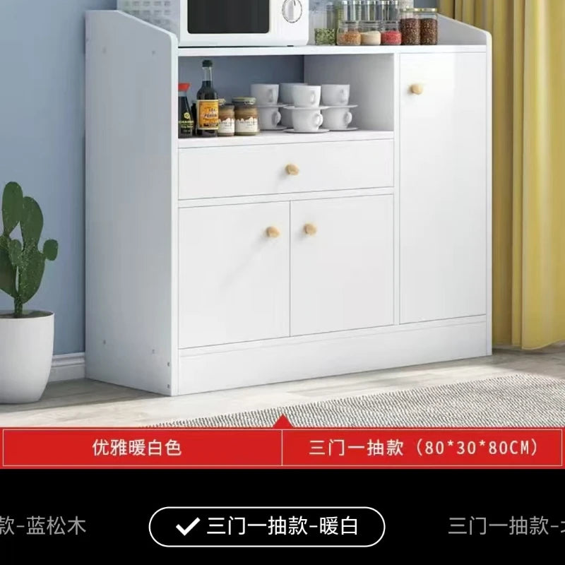 Drawer Modern Sideboard Kitchen Buffet Cabinet Dining Room Storage Furniture Organizer with ShelvesLarge  Sturdy Easy Assembly