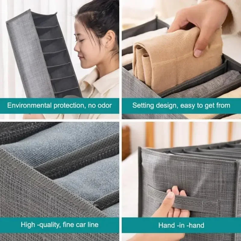 Bedroom Drawers Underwear Organizer for Drawers Clothing Organizationfor Jewelry in The Closet Jeans Socks Organizer Storage Box