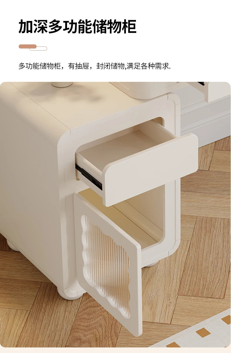 Drawer Corner Dressing Table Organizer Modern Cosmetic Dresser Mirror Stylish Home Decor Storage Essentials Makeup Organization