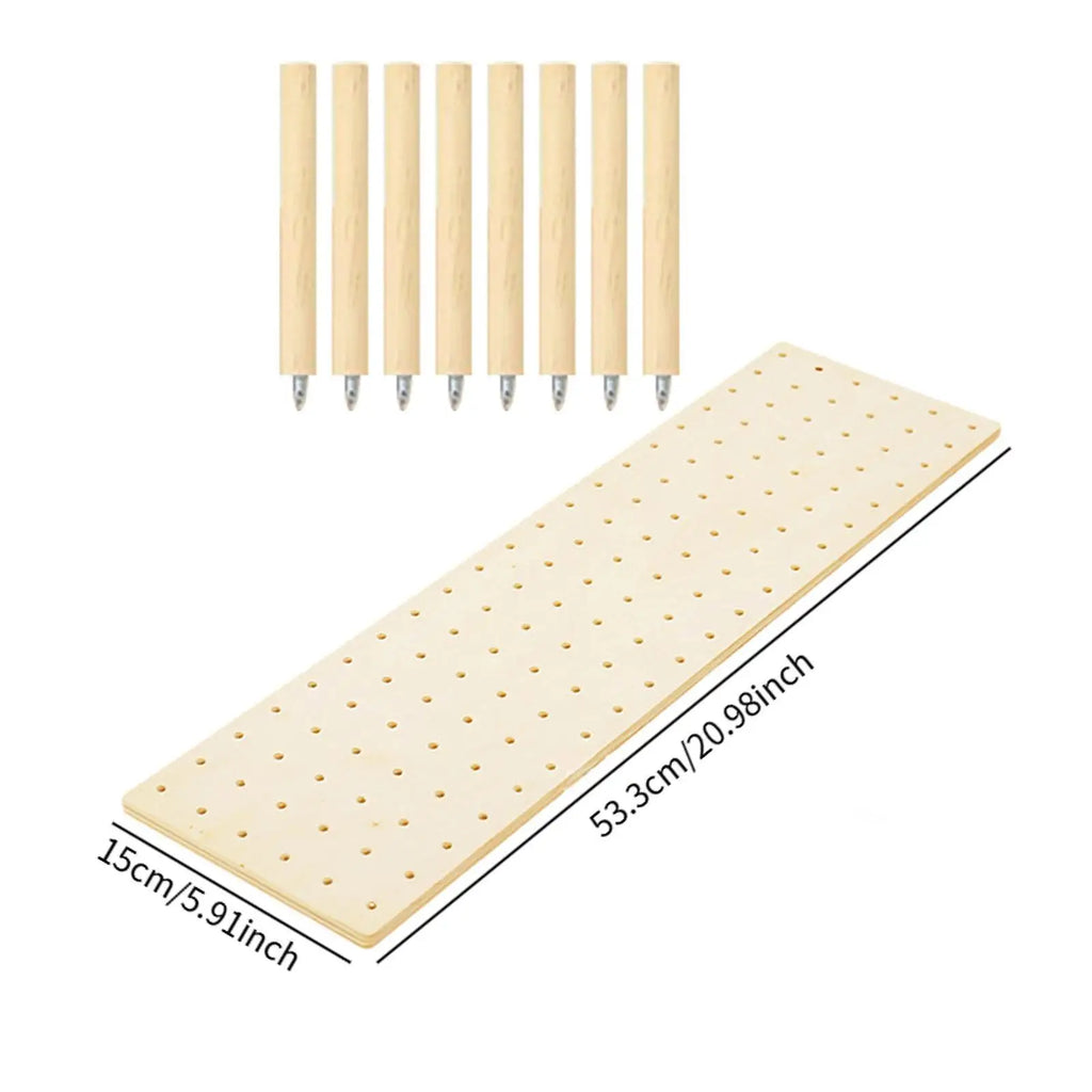 Wood Pegboard Drawer Organizer Storage Sturdy Organization Dish and Plate Organizer Peg Board System Adjustable for Utensils