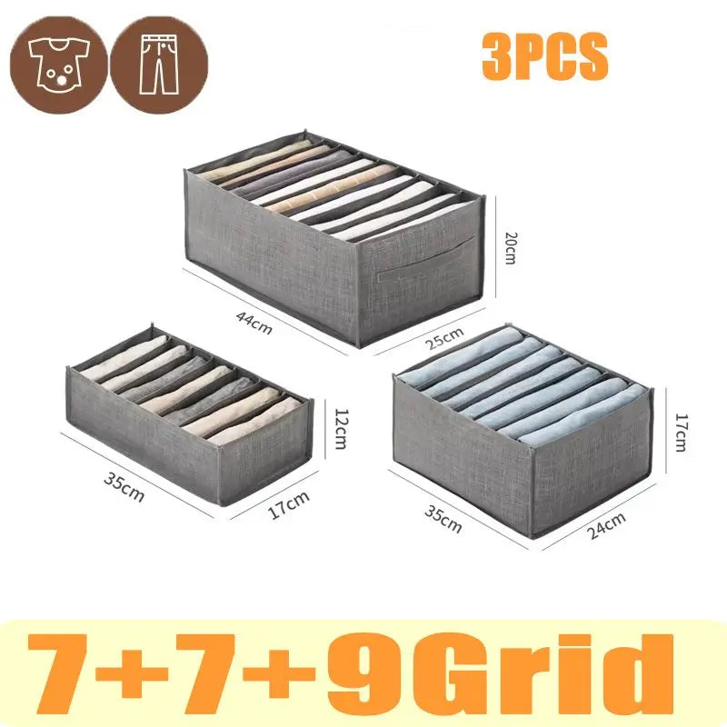 Bedroom Drawers Underwear Organizer for Drawers Clothing Organizationfor Jewelry in The Closet Jeans Socks Organizer Storage Box
