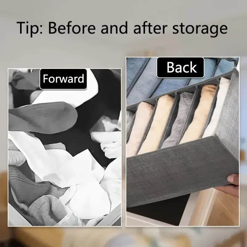 Bedroom Drawers Underwear Organizer for Drawers Clothing Organizationfor Jewelry in The Closet Jeans Socks Organizer Storage Box
