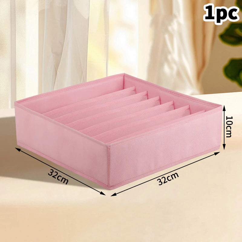Home wardrobe drawer organizers - clothing, underwear, socks, bra organizers - essential home necessities cabinet organization