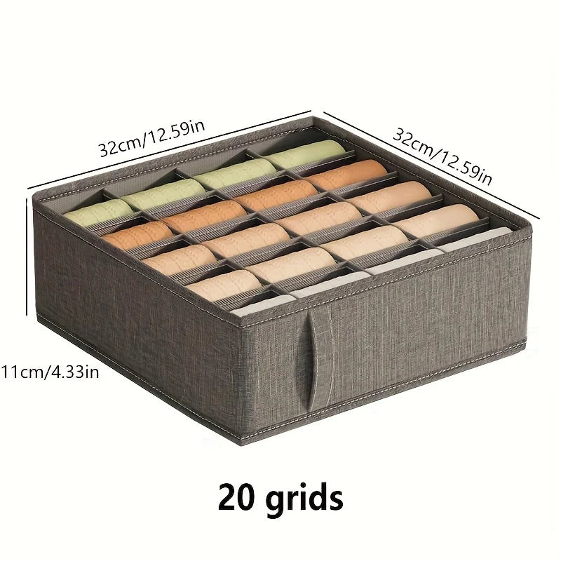 Drawer Underwear Organizer Socks Bra Pants Clothing Storage Box Bedroom Cabinet Wardrobe Clothes Home Organizer Storage Boxes