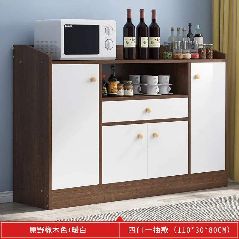 Drawer Modern Sideboard Kitchen Buffet Cabinet Dining Room Storage Furniture Organizer with ShelvesLarge  Sturdy Easy Assembly