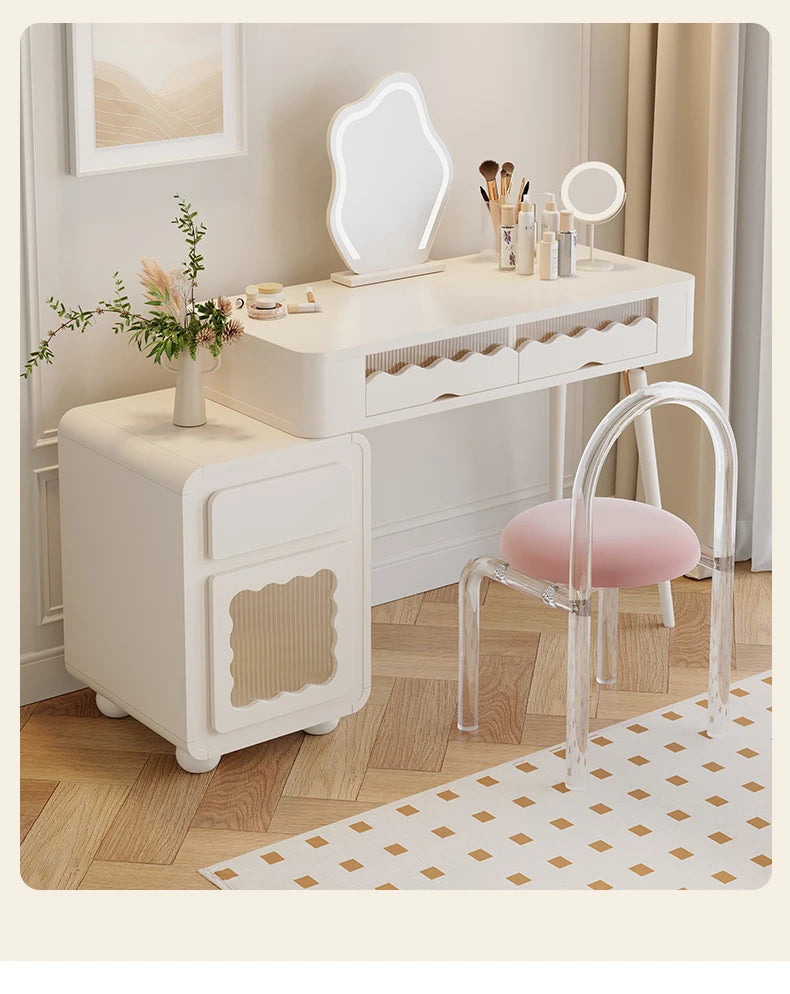 Drawer Corner Dressing Table Organizer Modern Cosmetic Dresser Mirror Stylish Home Decor Storage Essentials Makeup Organization