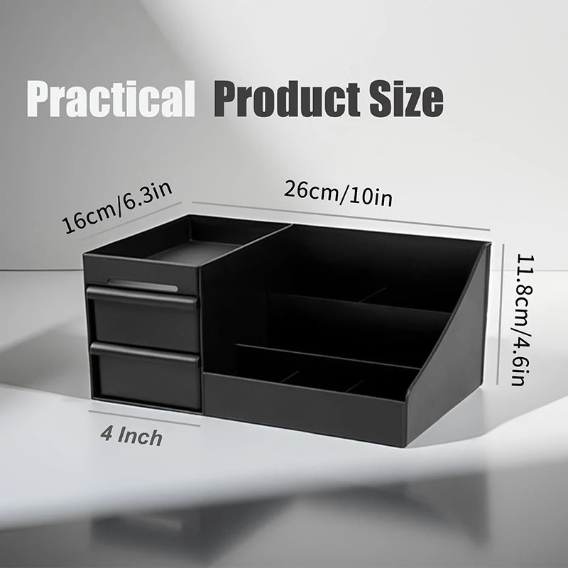 Bathroom Countertop Organizer With Drawers Cologne Organizer For Men, Cologne Holder For Dresser, Perfume Stand,