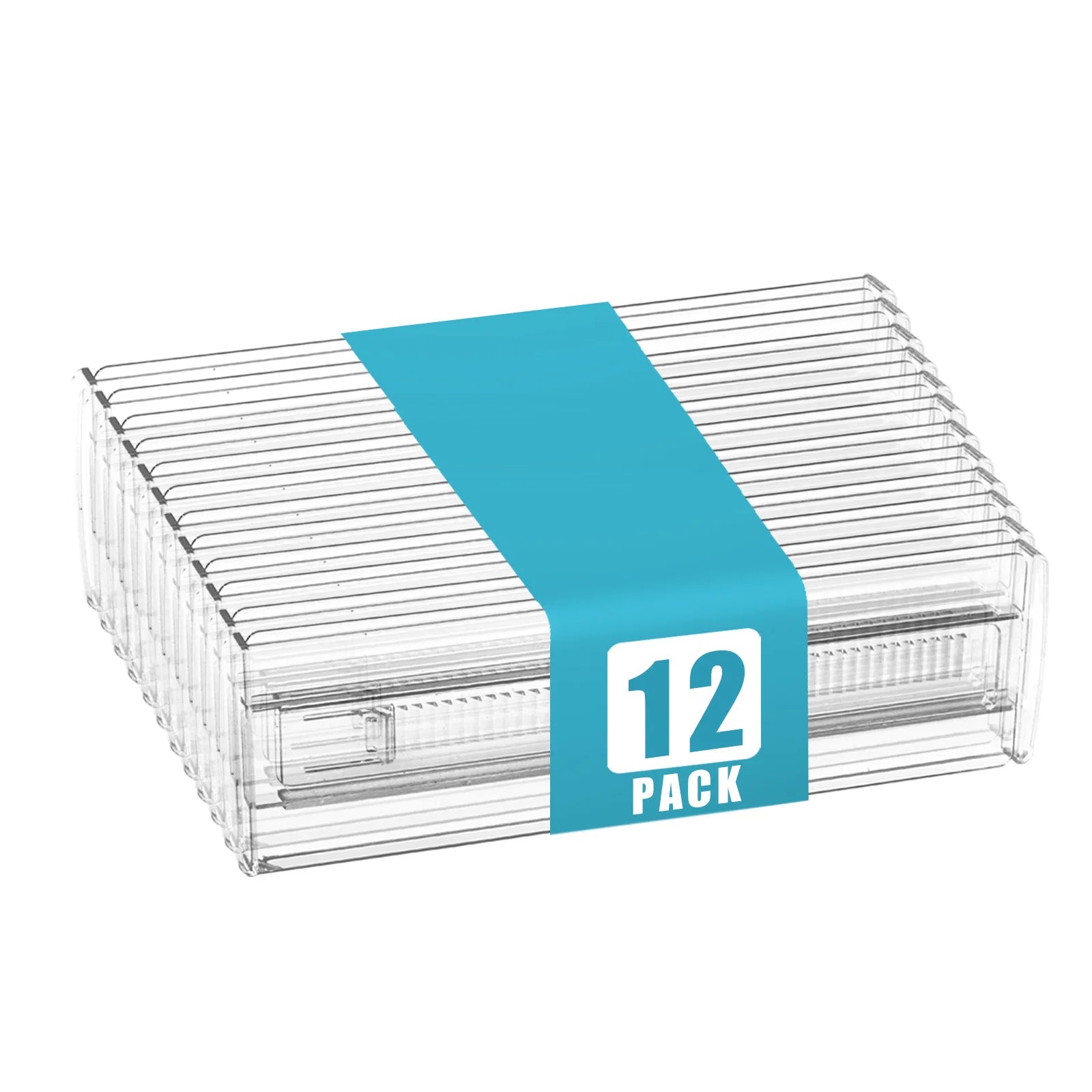 Drawer Dividers, Adjustable Drawer Organizer, Clear Expandable Dresser Organizer for Clothes Kitchen Utensils Tableware Draw